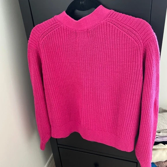 H&M Fuchsia Button-Up Cardigan - Picture 2 of 4